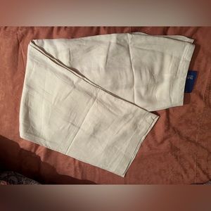 New w tag Tabi Women’s Wide Leg High Rise Silk linens blend Pant, Sz 16